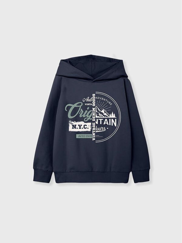 NAME IT NAME IT Суитшърт 13206621 Тъмносин Regular Fit