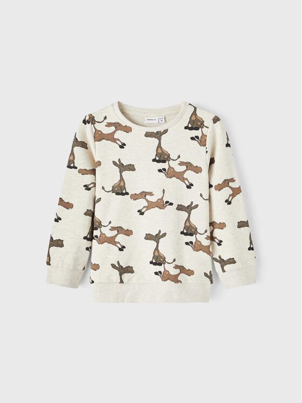 NAME IT NAME IT Суитшърт 13206761 Бежов Regular Fit
