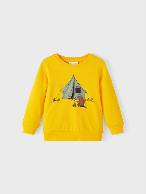 NAME IT NAME IT Суитшърт 13206791 Жълт Regular Fit