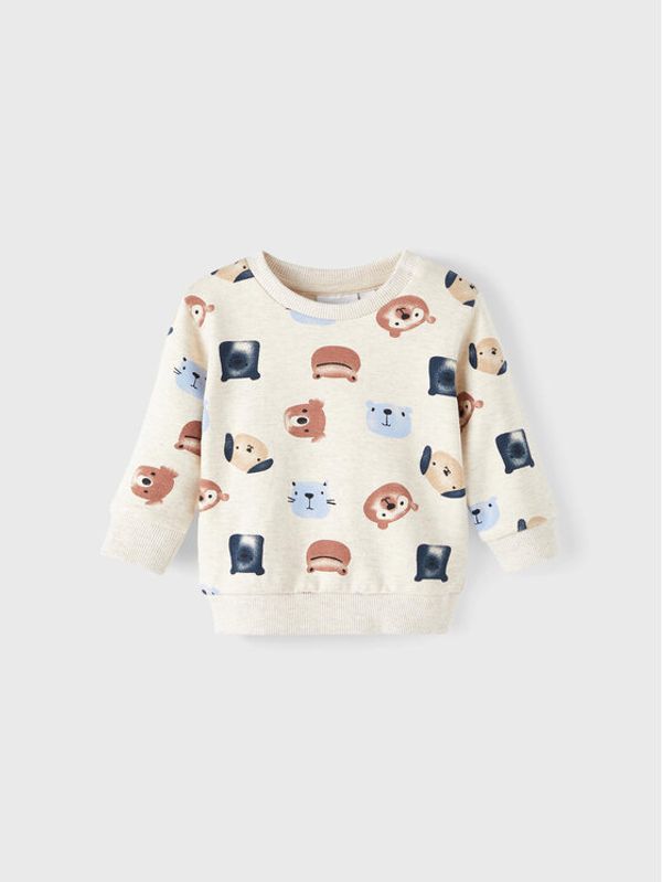 NAME IT NAME IT Суитшърт 13206857 Бежов Regular Fit