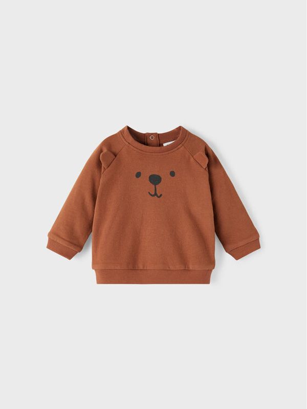 NAME IT NAME IT Суитшърт 13206861 Кафяв Regular Fit