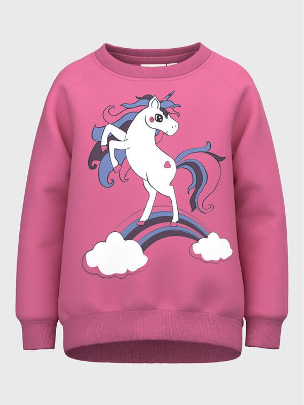 NAME IT NAME IT Суитшърт 13209994 Розов Regular Fit