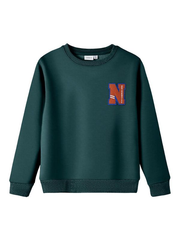 NAME IT NAME IT Суитшърт 13210902 Зелен Regular Fit