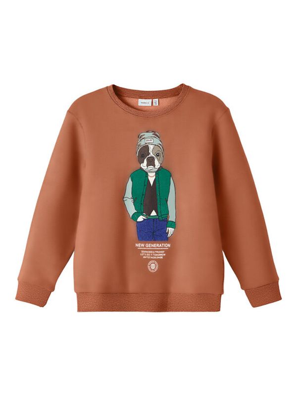 NAME IT NAME IT Суитшърт 13210914 Оранжев Regular Fit