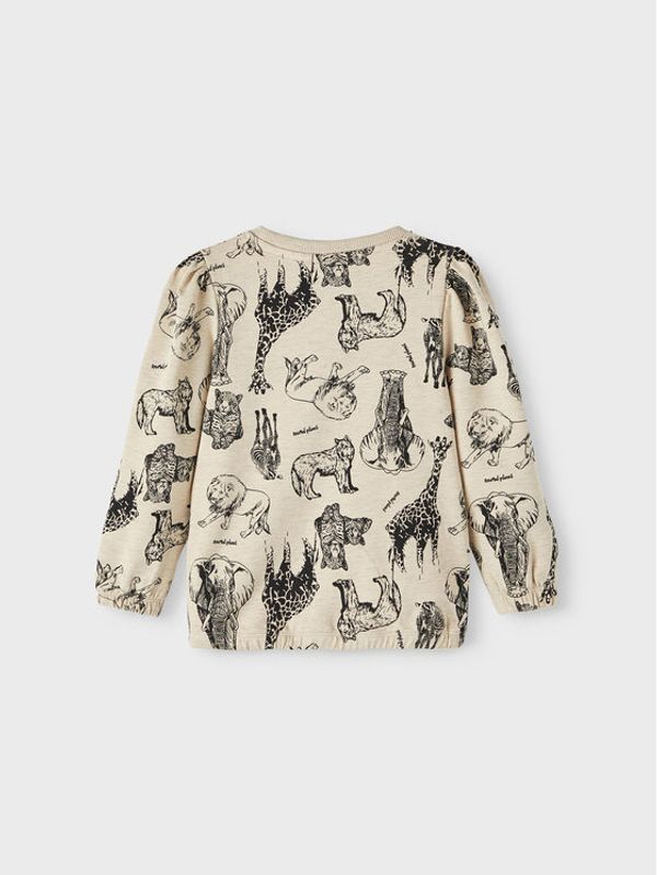 NAME IT NAME IT Суитшърт 13212437 Бежов Regular Fit