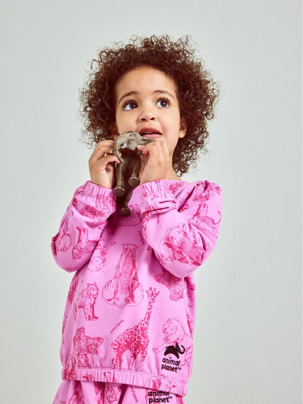 NAME IT NAME IT Суитшърт 13212437 Розов Regular Fit