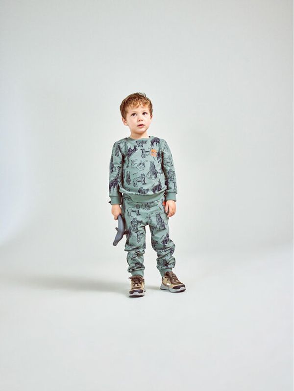 NAME IT NAME IT Суитшърт 13212507 Зелен Regular Fit