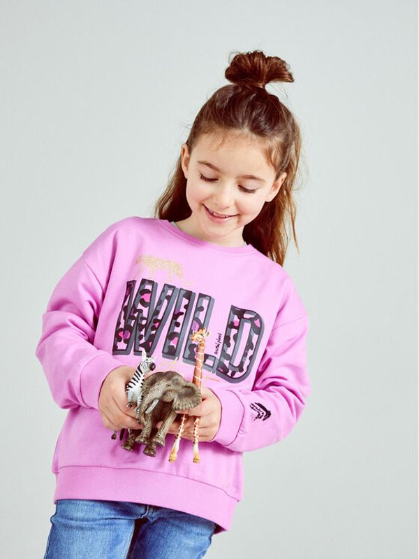 NAME IT NAME IT Суитшърт 13212577 Розов Regular Fit