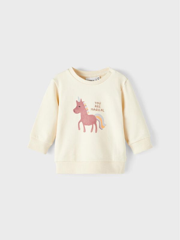 NAME IT NAME IT Суитшърт 13212668 Екрю Regular Fit