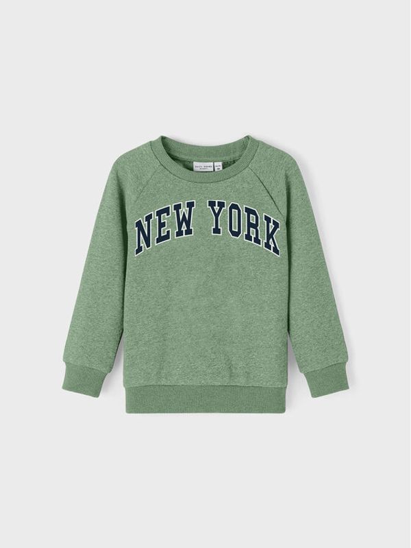 NAME IT NAME IT Суитшърт 13215000 Зелен Regular Fit