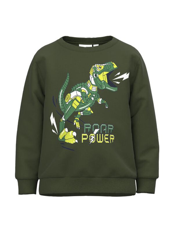 NAME IT NAME IT Суитшърт 13218854 Зелен Regular Fit