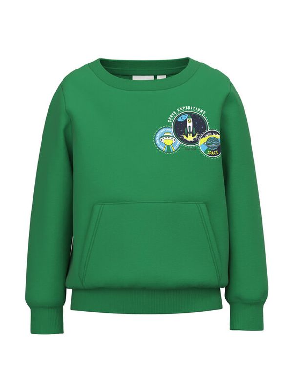 NAME IT NAME IT Суитшърт 13218854 Зелен Regular Fit