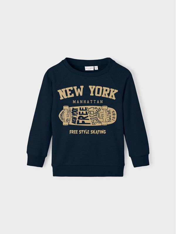 NAME IT NAME IT Суитшърт 13218863 Тъмносин Regular Fit