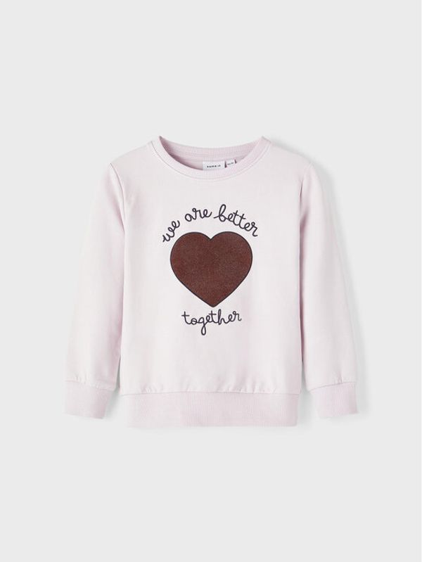 NAME IT NAME IT Суитшърт 13219034 Розов Regular Fit