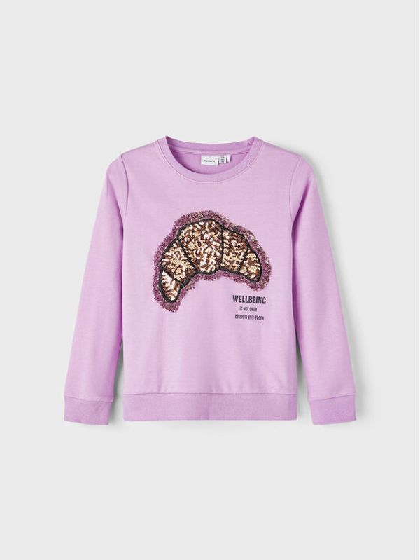 NAME IT NAME IT Суитшърт 13219588 Розов Regular Fit