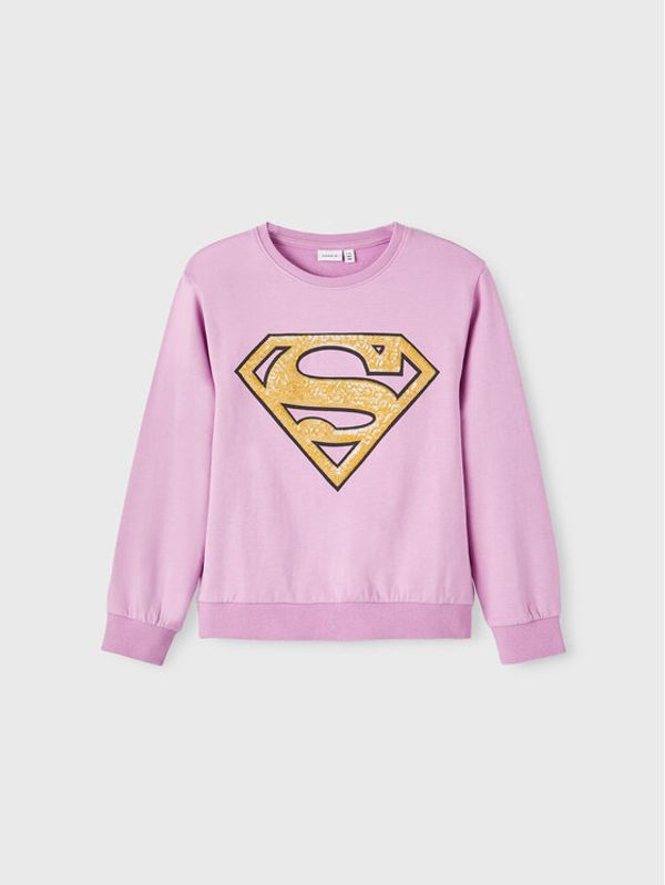 NAME IT NAME IT Суитшърт JUSTICE LEAGUE 13208242 Виолетов Loose Fit