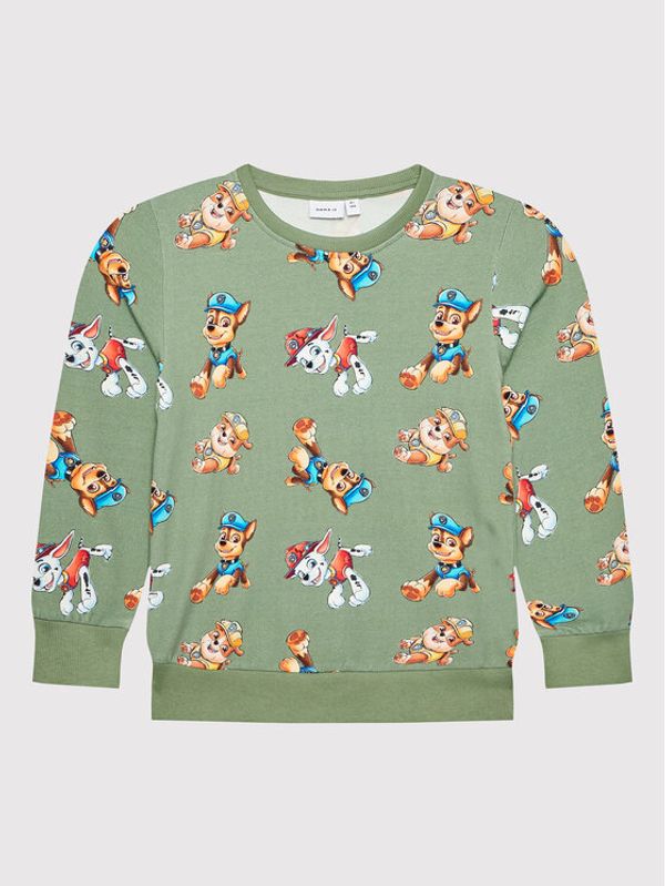 NAME IT NAME IT Суитшърт PAW PATROL 13201005 Зелен Regular Fit