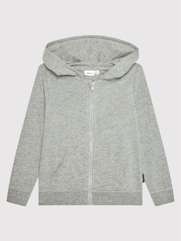 NAME IT NAME IT Суитшърт Sweat Card 13197666 Сив Regular Fit