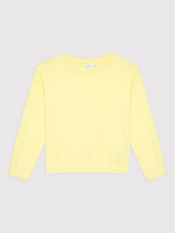 NAME IT NAME IT Суитшърт Tulena 13198160 Жълт Regular Fit