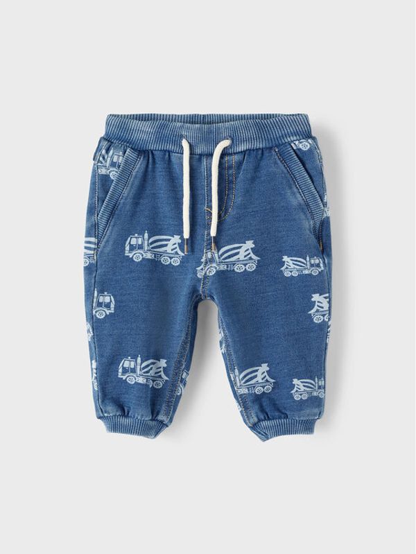 NAME IT NAME IT Текстилни панталони 13213997 Син Baggy Fit