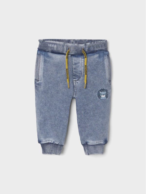 NAME IT NAME IT Текстилни панталони 13216211 Син Baggy Fit