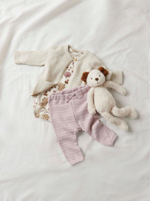 NAME IT NAME IT Текстилни панталони 13219541 Розов Regular Fit