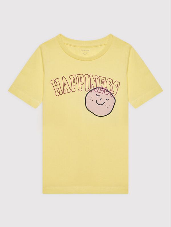 NAME IT NAME IT Тишърт 13198344 Жълт Regular Fit