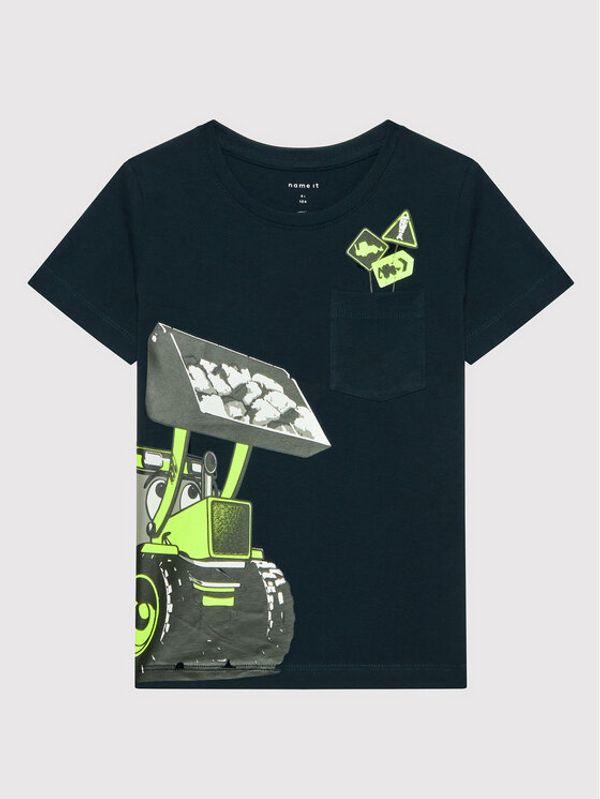 NAME IT NAME IT Тишърт 13199827 Тъмносин Regular Fit