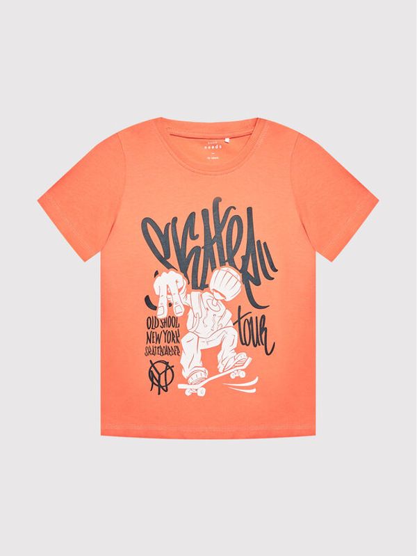 NAME IT NAME IT Тишърт 13200106 Оранжев Regular Fit