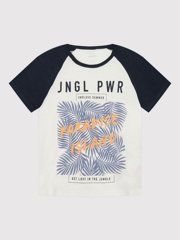 NAME IT NAME IT Тишърт 13200281 Бял Regular Fit