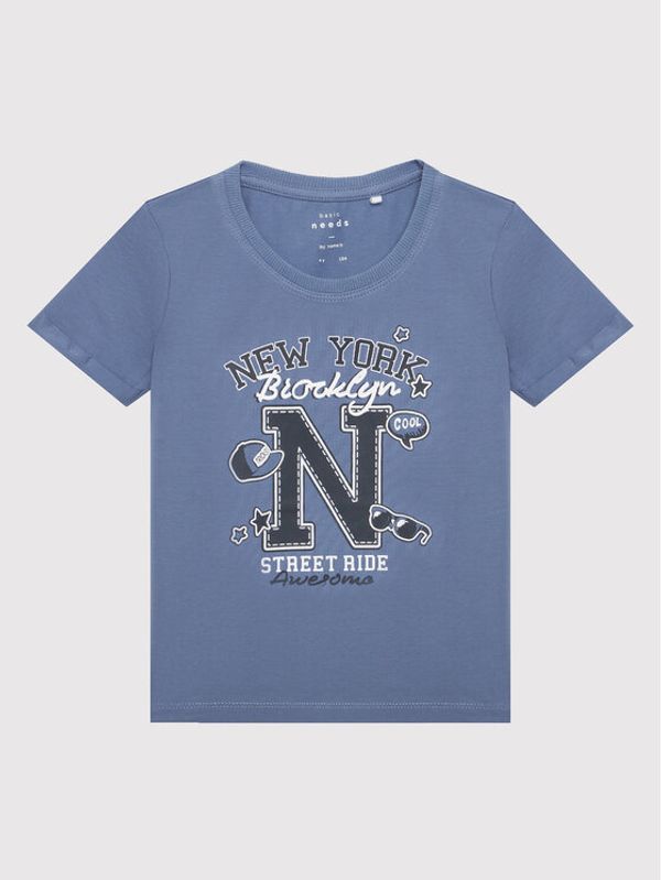 NAME IT NAME IT Тишърт 13200329 Син Regular Fit