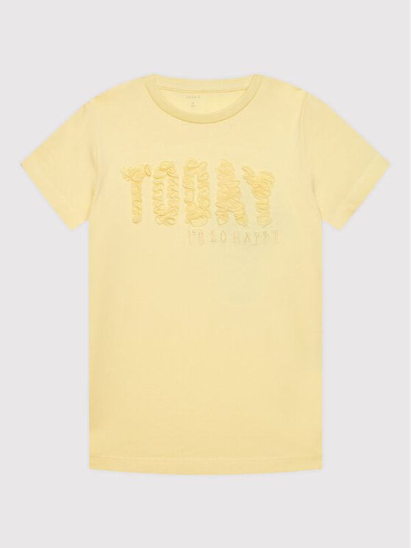 NAME IT NAME IT Тишърт 13201092 Жълт Regular Fit