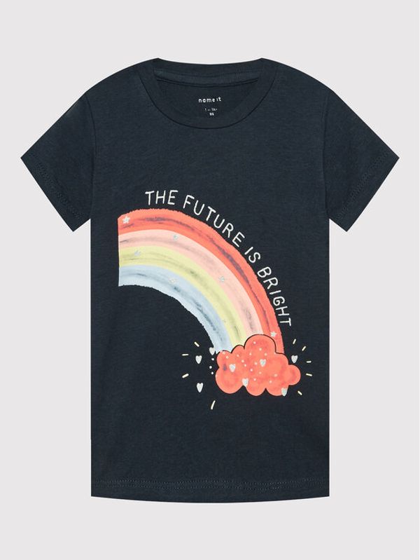 NAME IT NAME IT Тишърт 13201358 Тъмносин Regular Fit