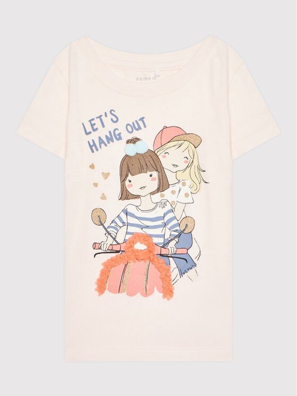 NAME IT NAME IT Тишърт 13201888 Розов Regular Fit