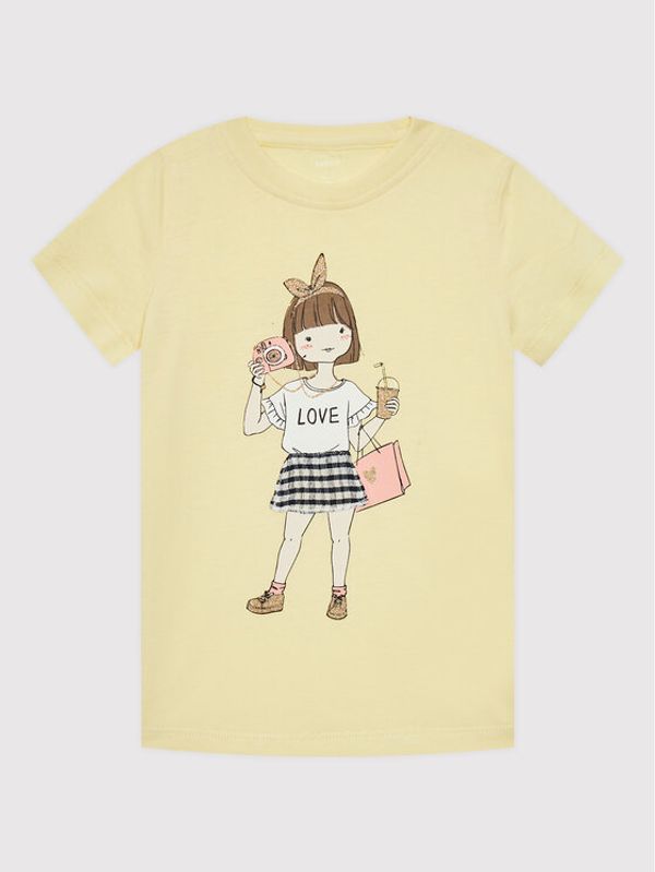 NAME IT NAME IT Тишърт 13201888 Жълт Regular Fit