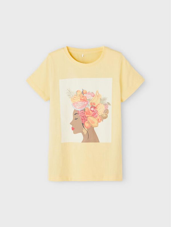 NAME IT NAME IT Тишърт 13202851 Жълт Regular Fit