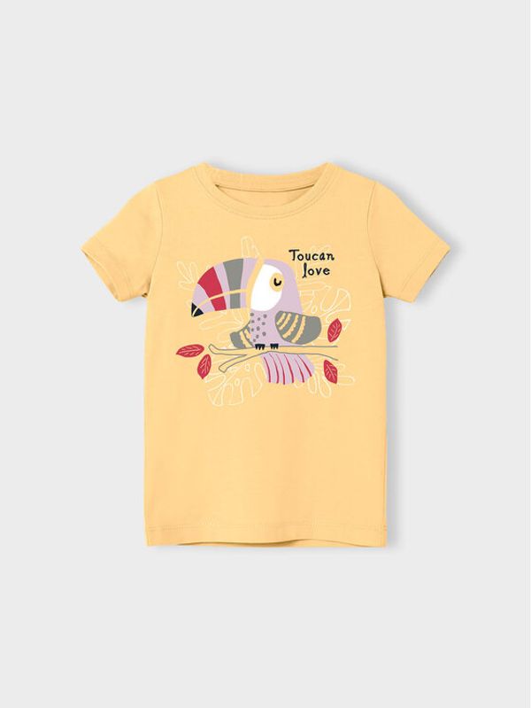 NAME IT NAME IT Тишърт 13202932 Жълт Regular Fit