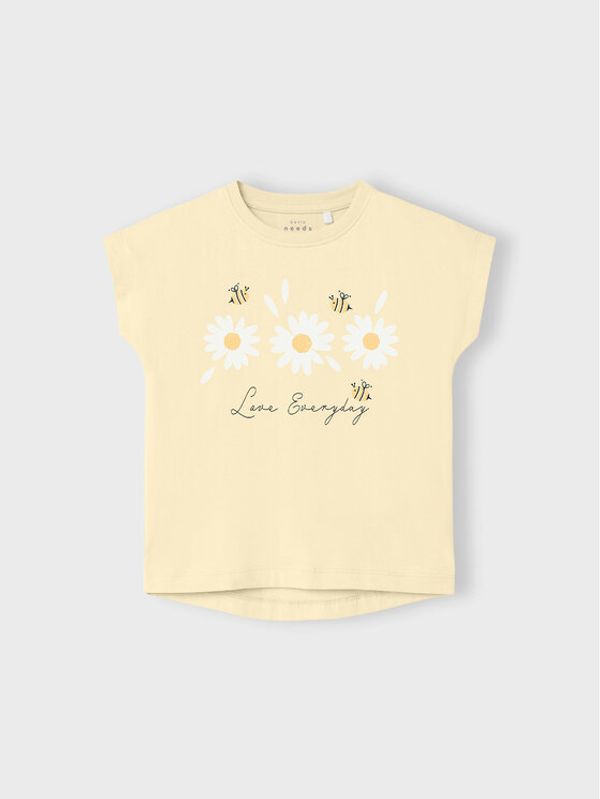 NAME IT NAME IT Тишърт 13203015 Жълт Regular Fit