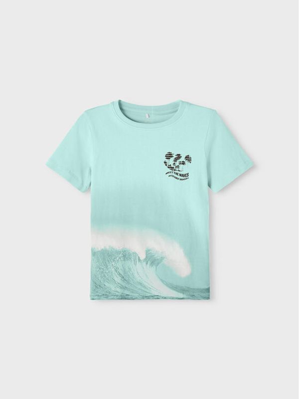 NAME IT NAME IT Тишърт 13203523 Зелен Regular Fit