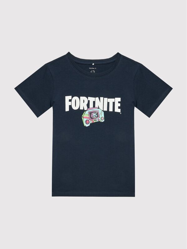 NAME IT NAME IT Тишърт 13203773 Тъмносин Regular Fit