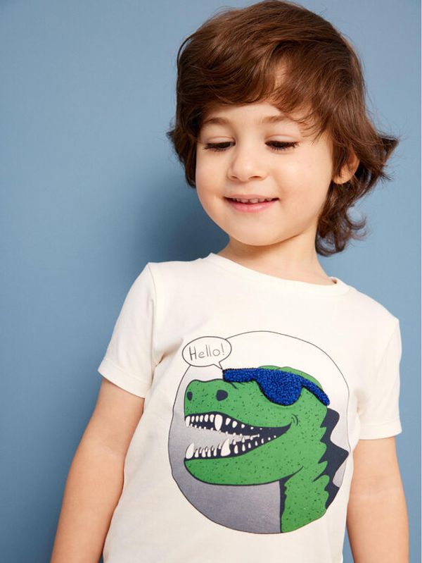 NAME IT NAME IT Тишърт 13213264 Бял Regular Fit