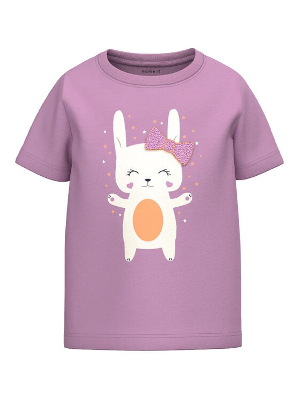 NAME IT NAME IT Тишърт 13213339 Виолетов Regular Fit