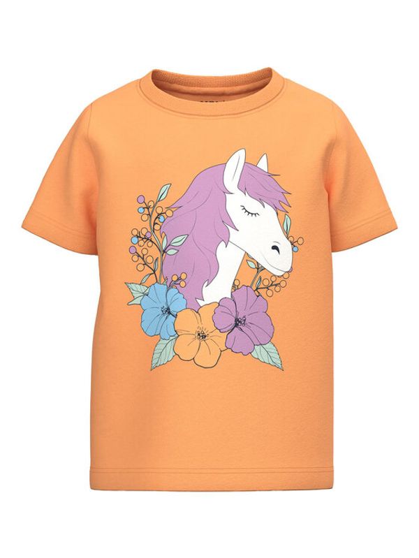 NAME IT NAME IT Тишърт 13213347 Оранжев Regular Fit