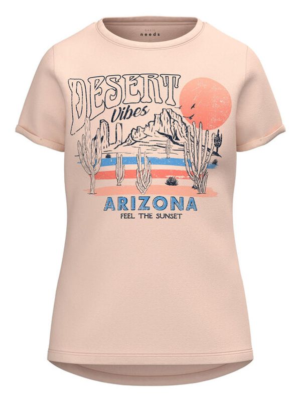 NAME IT NAME IT Тишърт 13214679 Розов Regular Fit