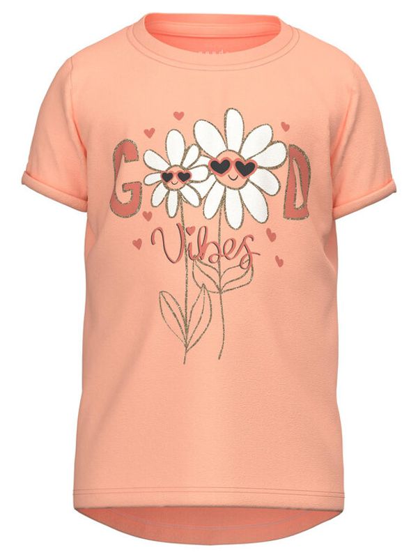 NAME IT NAME IT Тишърт 13215038 Розов Regular Fit