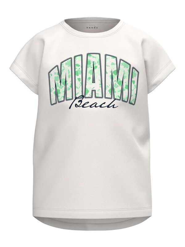 NAME IT NAME IT Тишърт 13215239 Бял Regular Fit