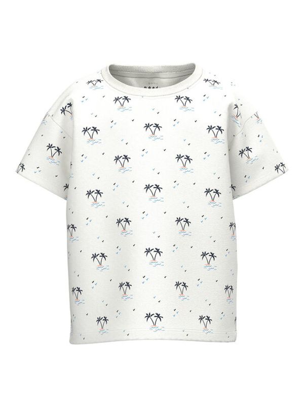 NAME IT NAME IT Тишърт 13215477 Бял Loose Fit