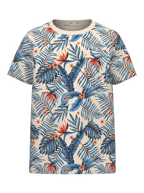 NAME IT NAME IT Тишърт 13216901 Бял Regular Fit