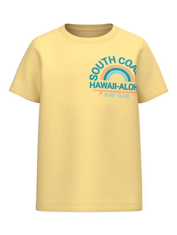 NAME IT NAME IT Тишърт 13216903 Жълт Regular Fit