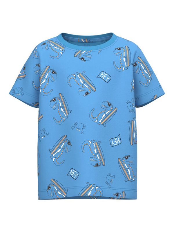 NAME IT NAME IT Тишърт 13216954 Зелен Regular Fit